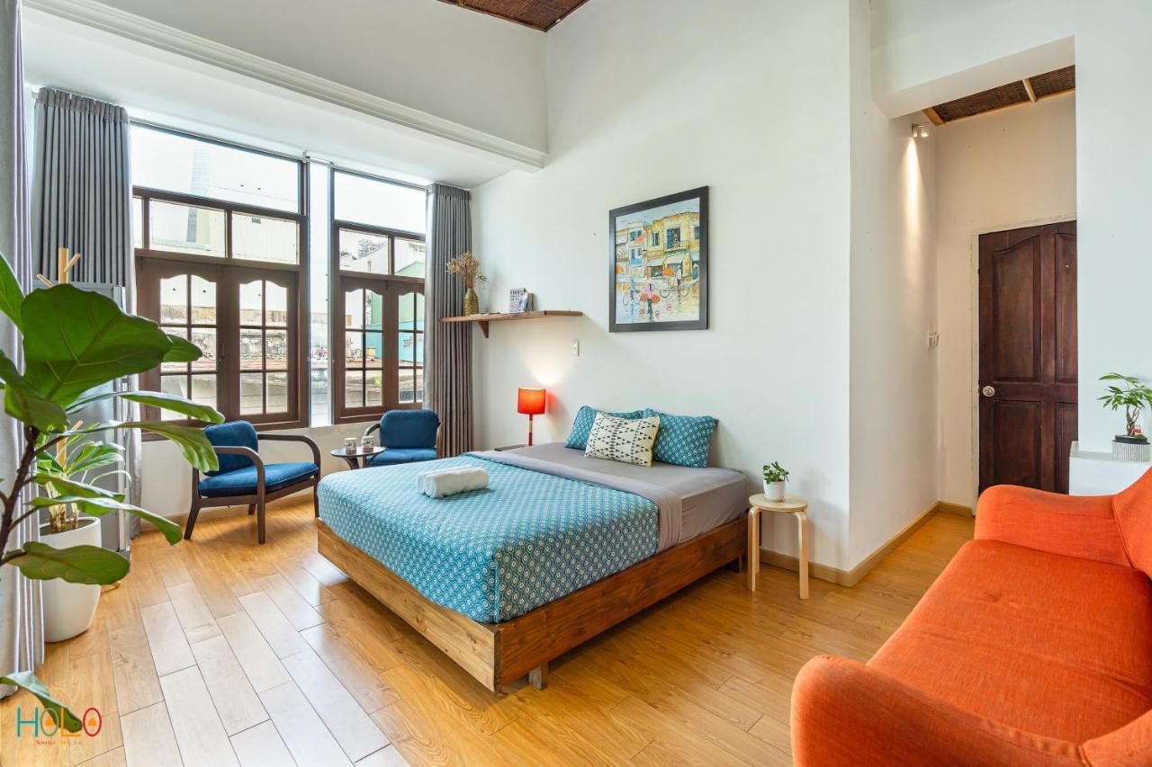 Holo Ben Thanh Saigon - Serviced Homestay โฮจิมินห์ซิตี้ ภายนอก รูปภาพ